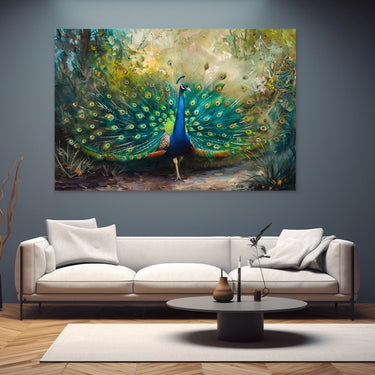 Peacock Painting
